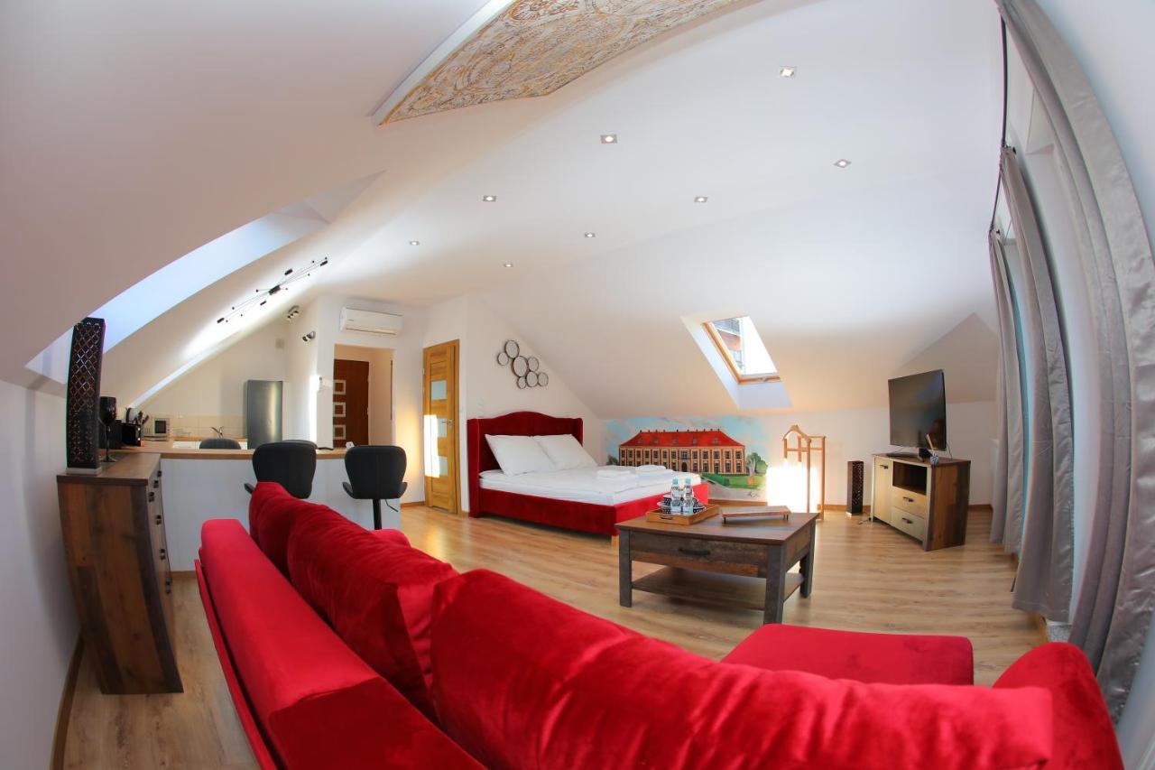 Apartament Ksiazecy Klimatyzacja Żagań Kültér fotó
